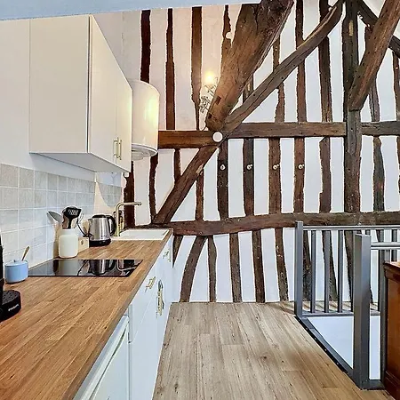 Normandy Duplex Half-timbered Heart Of Rouen